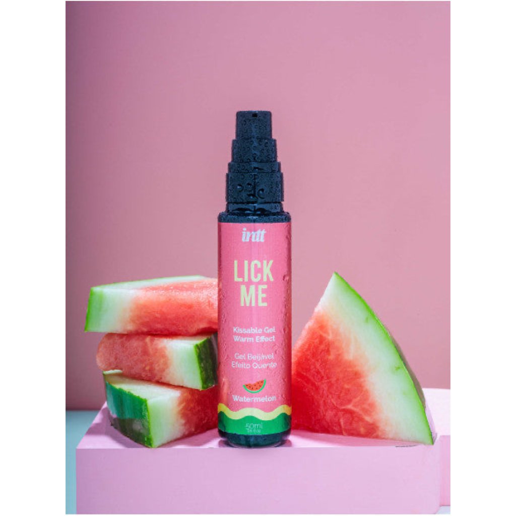 Gel embrassable saveur pasteque effet chaud sexe oral - Secrets de Geishaa