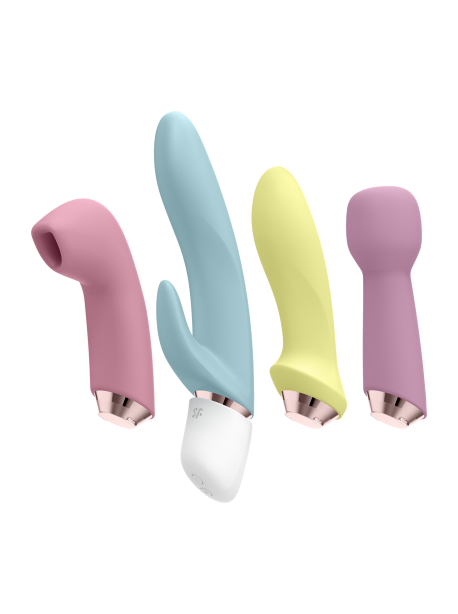 Coffret 4 vibromasseurs satisfyer