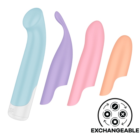 Coffret Satisfyer Playful Four - Détail vibromasseur 1 Secrets de Geishaa