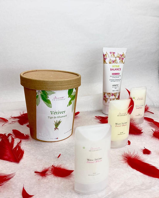 Khamaré ( vétiver )infusion odeur intime