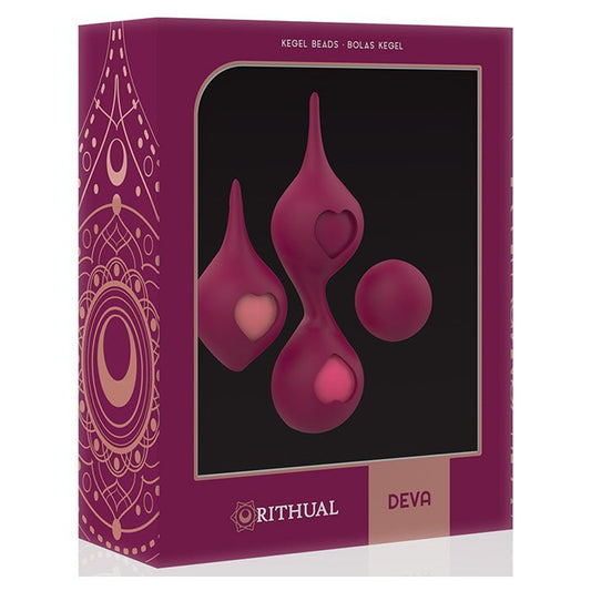 Kit de boules de geisha Deva pour entraînement pelvien - Rithual - Secrets De GeishaaBoules de Geisha