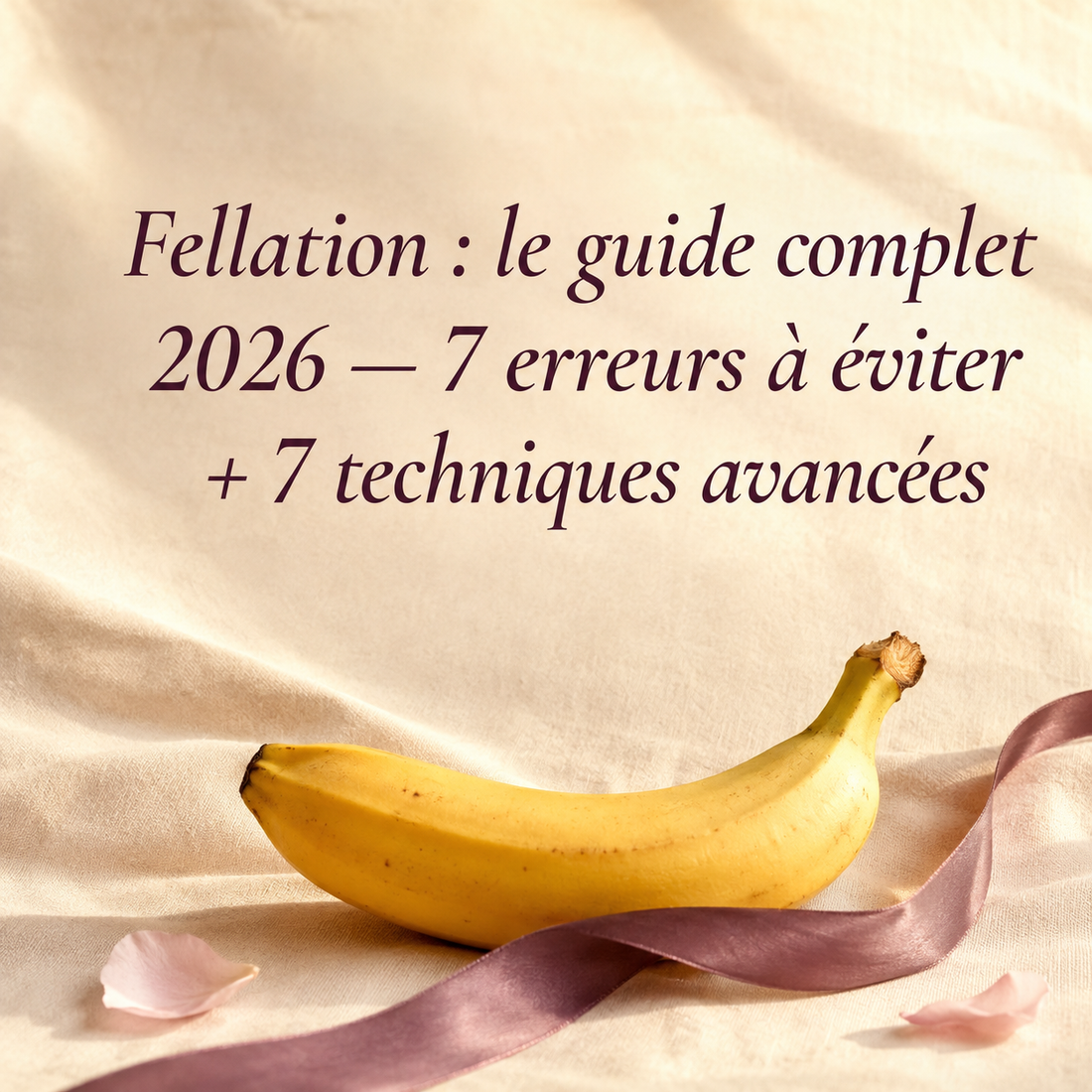 Fellation guide complet 2026 : 7 erreurs et 7 techniques avancées - Secrets de Geishaa