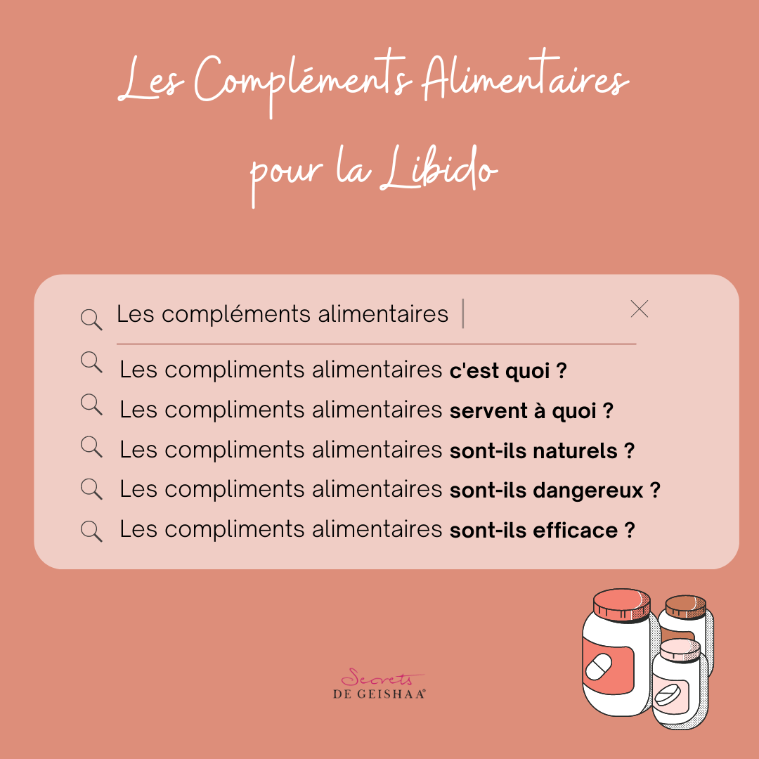 LES COMPLÉMENTS ALIMENTAIRES: C’EST QUOI? - Secrets de Geishaa