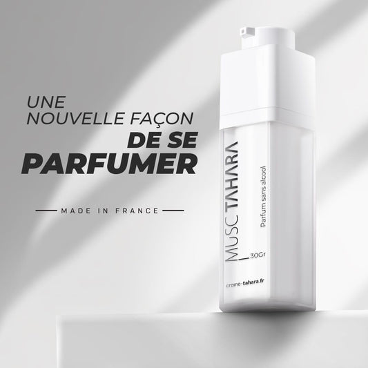 Musc Intime Naturel Tahara — Flacon Pompe 30g · Sans Alcool · Made in France