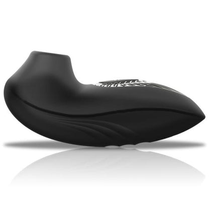 Vibromasseur succion clitoridien Drake Deluxe Black and Silver silicone noir rechargeable USB