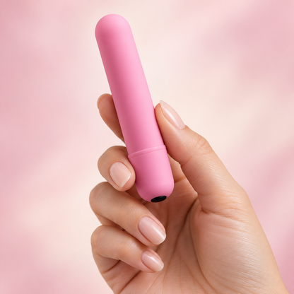 Magic X10 vibromasseur clitoridien 10 modes de vibration silicone rose poudré - Secrets de Geishaa