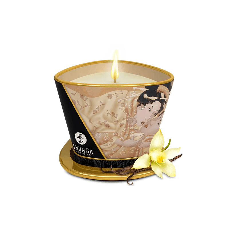 Bougie de massage Vegan Shunga