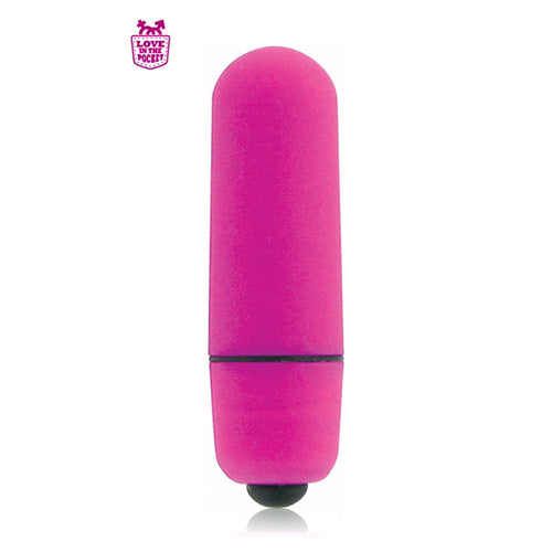 Mini vibro de poche pour clitoris rose