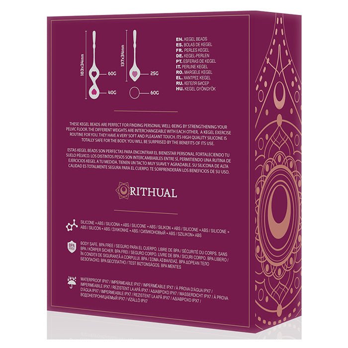 Kit de boules de geisha Deva pour entraînement pelvien - Rithual - Secrets De GeishaaBoules de Geisha