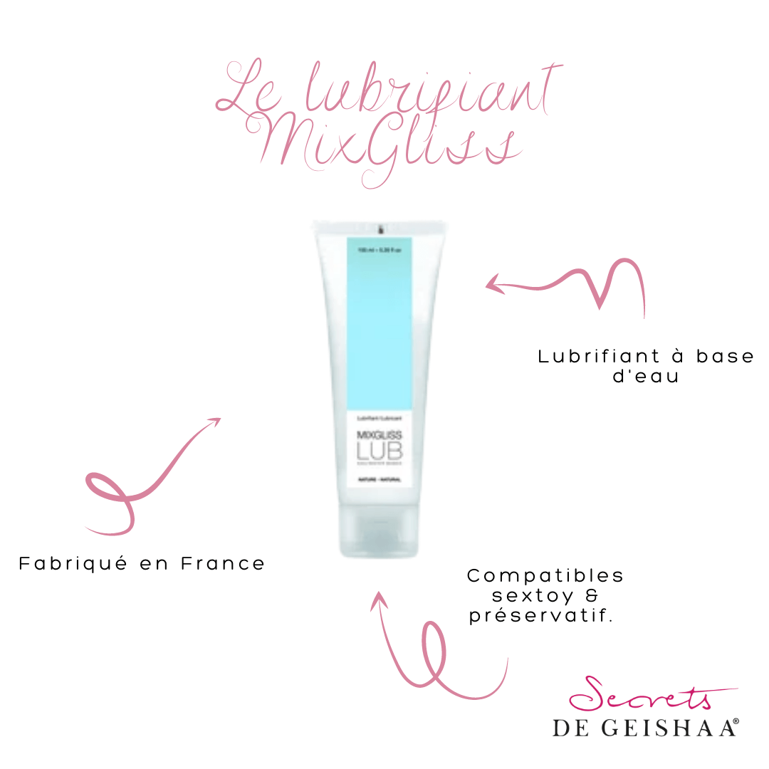 Lubrifiant Mixgliss à base d’eau - Lub Nature - Secrets De Geishaalubrifiant