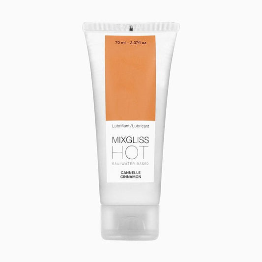 MIXGLISS effet Hot à la CANNELLE - Secrets De GeishaaLubrifiant à l'eau