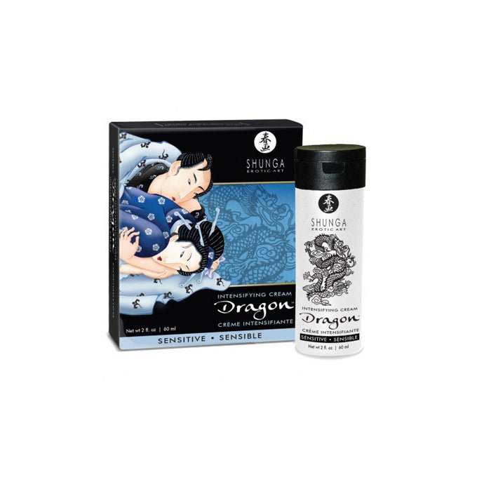 Shunga crème du dragon sensitive 60ml - Secrets De Geishaa